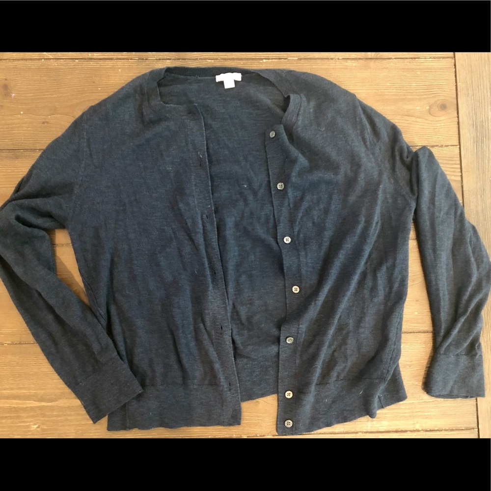 Gap navy cardigan